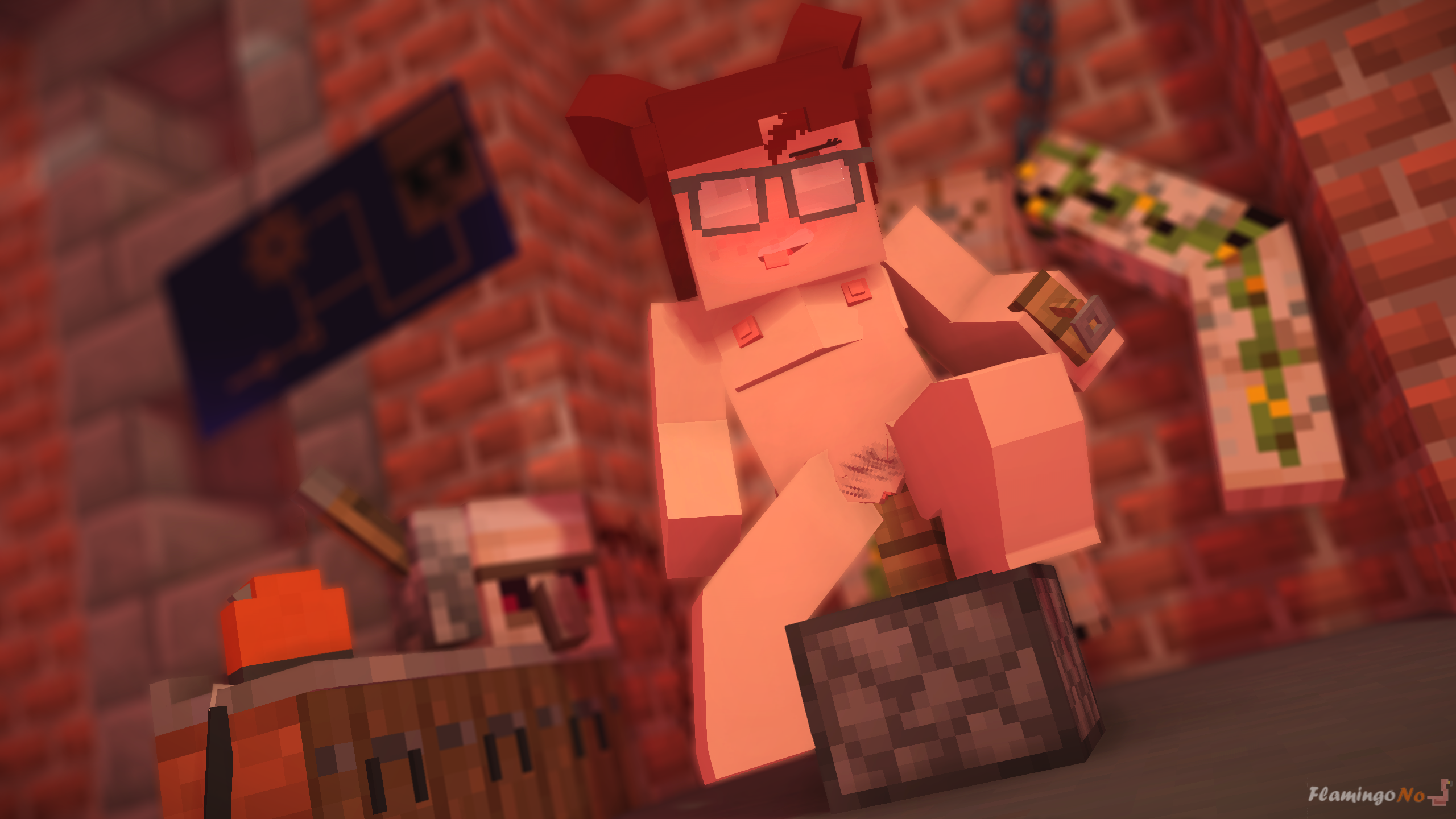 Iron Golem (Minecraft) Rule 34 Image