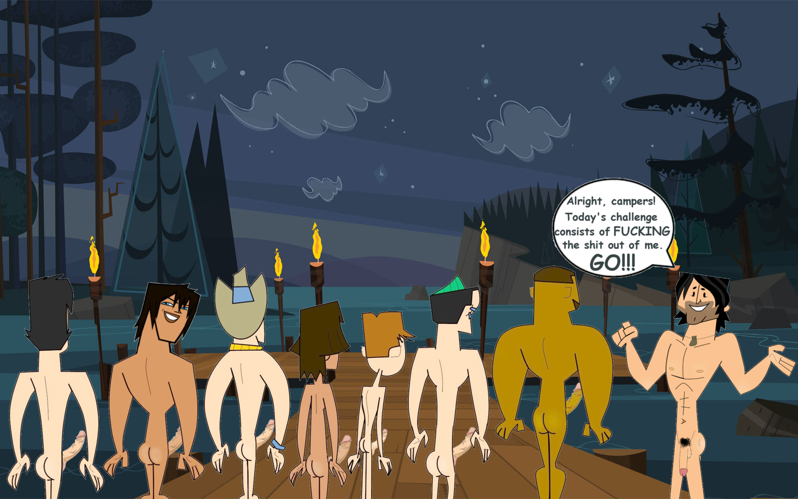 Chris Mclean (Total Drama Island) Rule 34 Image