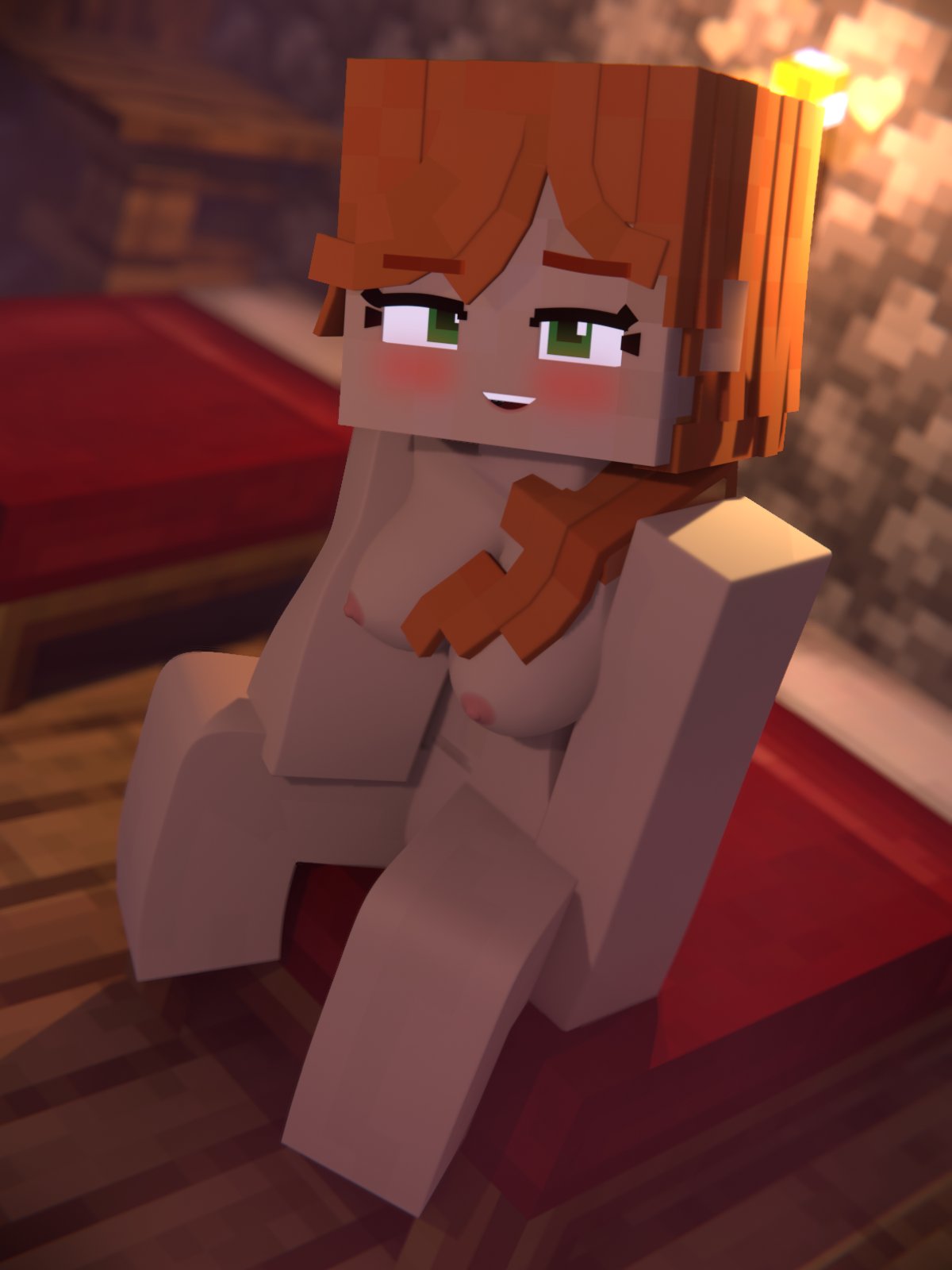 Alex (Minecraft) Rule 34 Image