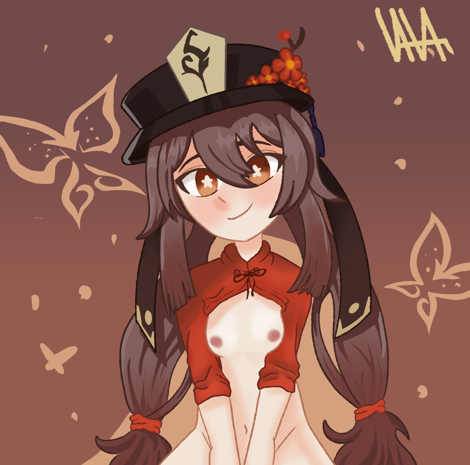 Hu Tao (Genshin Impact) Rule 34 Image