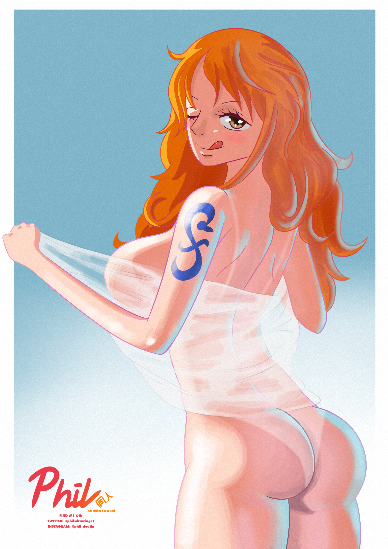 Nami (One Piece) Rule 34 Image