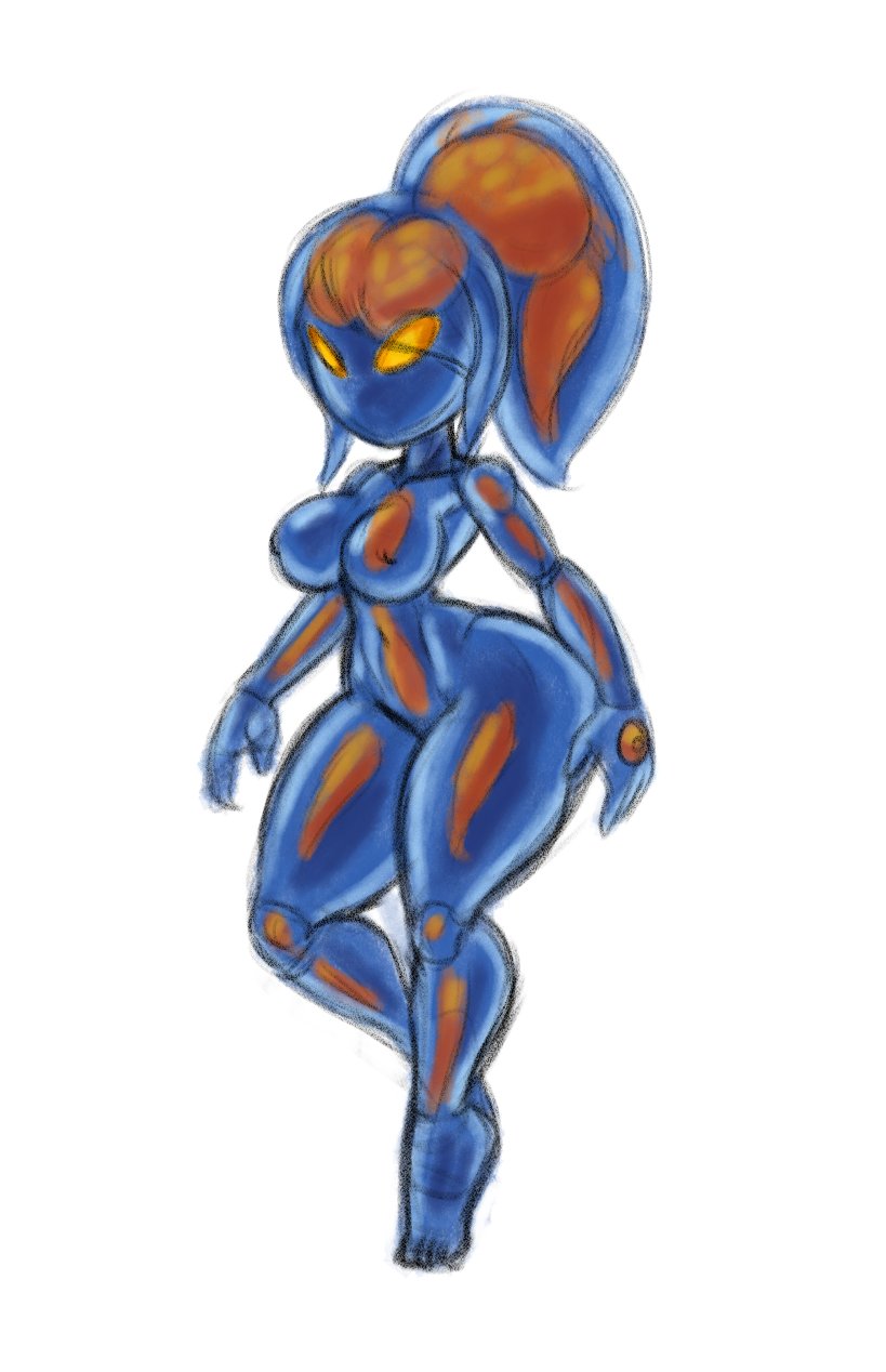 Dark Samus (Metroid) Rule 34 Image