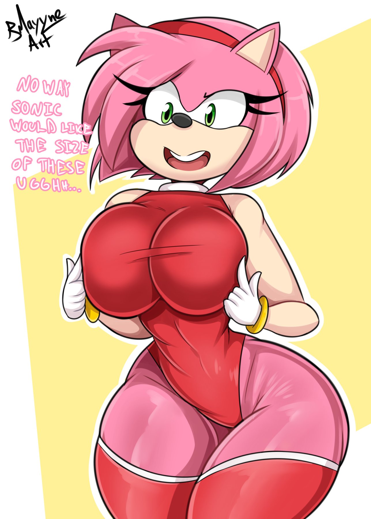 Amy Rose (Sega) Rule 34 Image