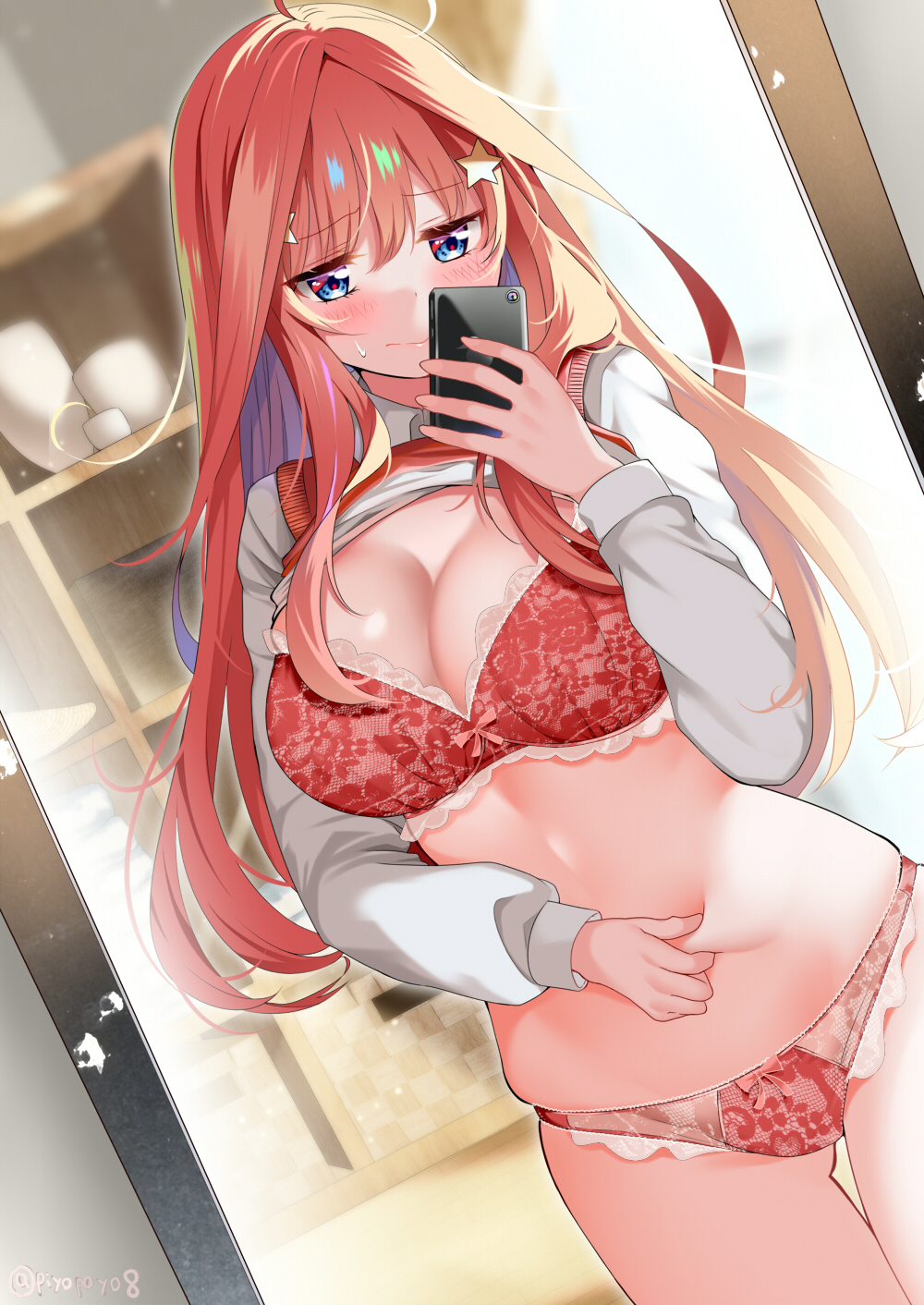 Nakano Itsuki (Go-Toubun No Hanayome) Rule 34 Image