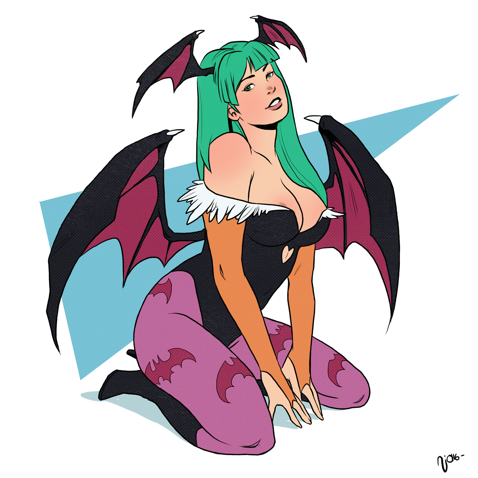 Morrigan Aensland (Darkstalkers) Rule 34 Image