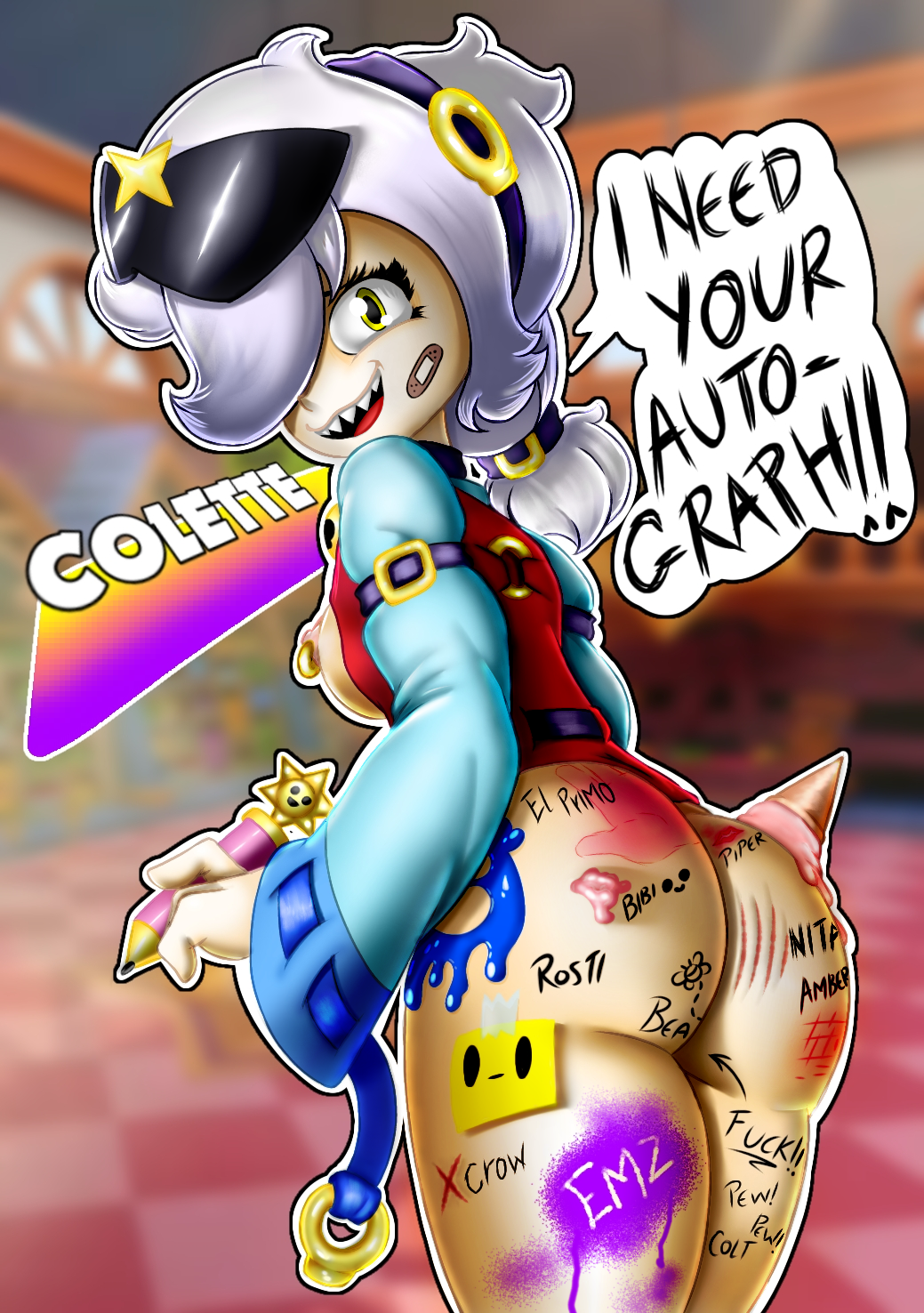 Colette (Brawl Stars) Rule 34 Image