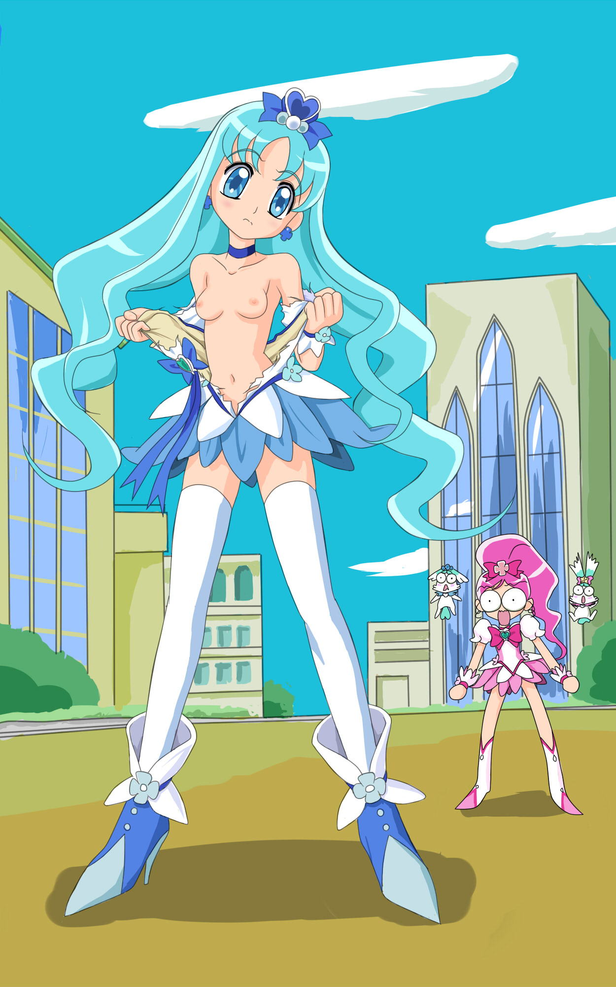 Cure Blossom (Heartcatch Precure!) Rule 34 Image