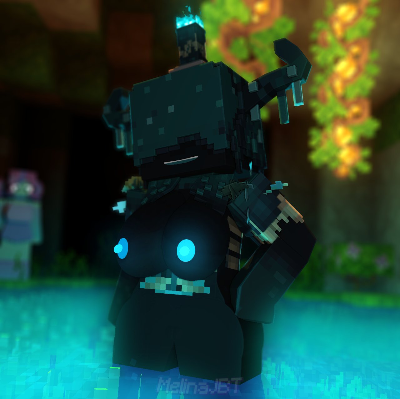 Warden (Minecraft) Rule 34 Image