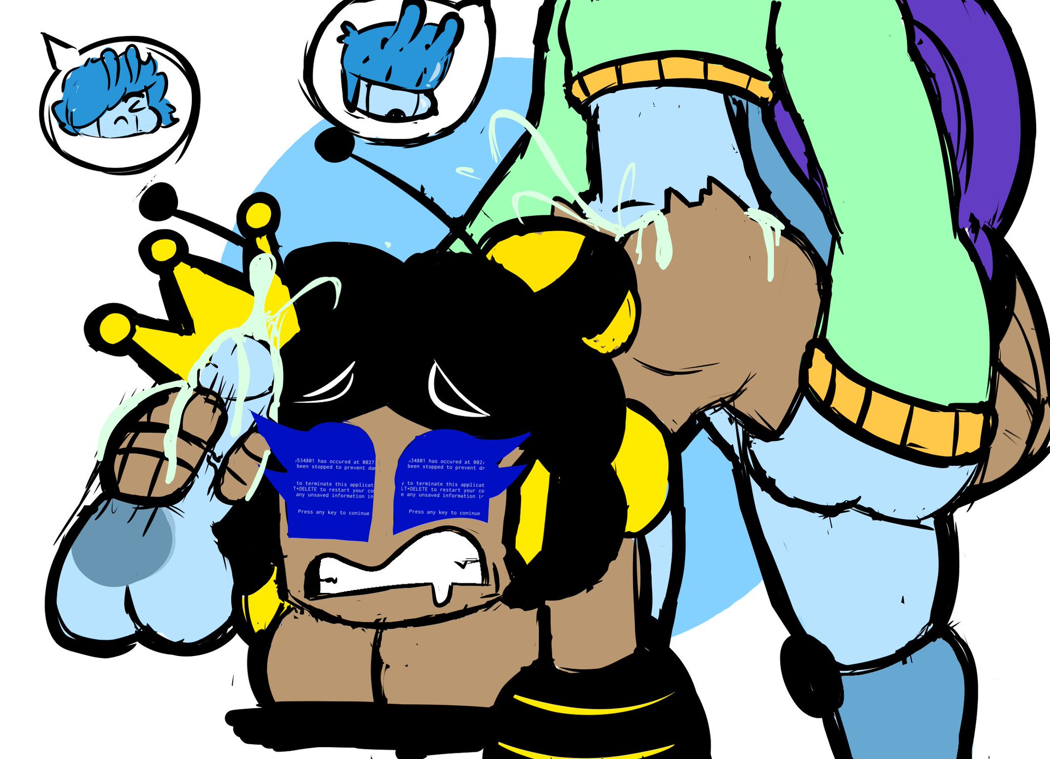 1girls Rule 34 Image