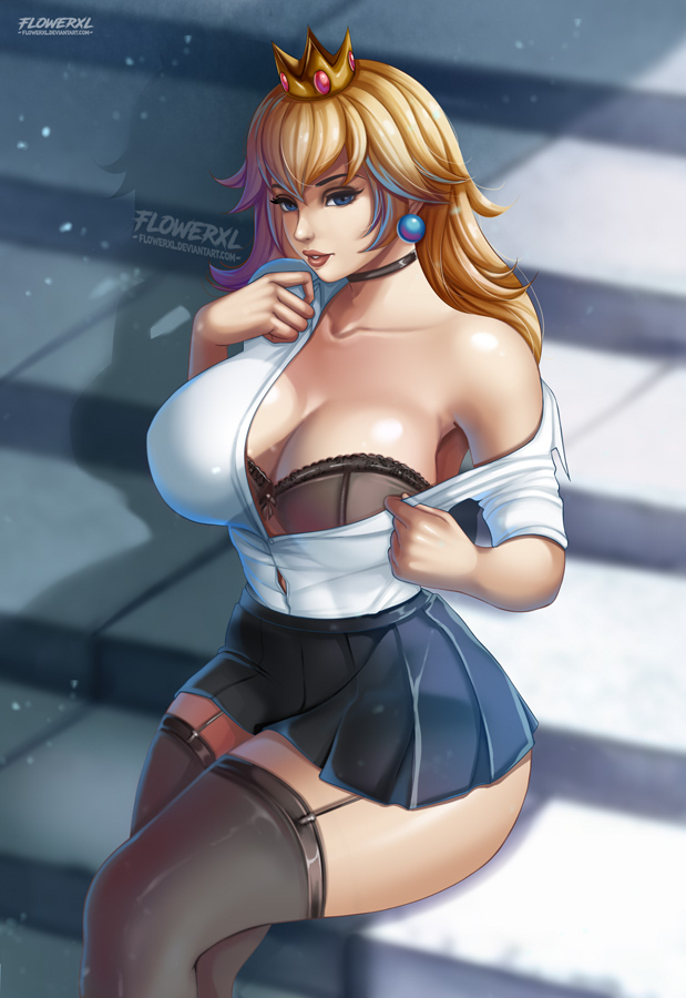 Princess Peach (Mario (Series)) Rule 34 Image
