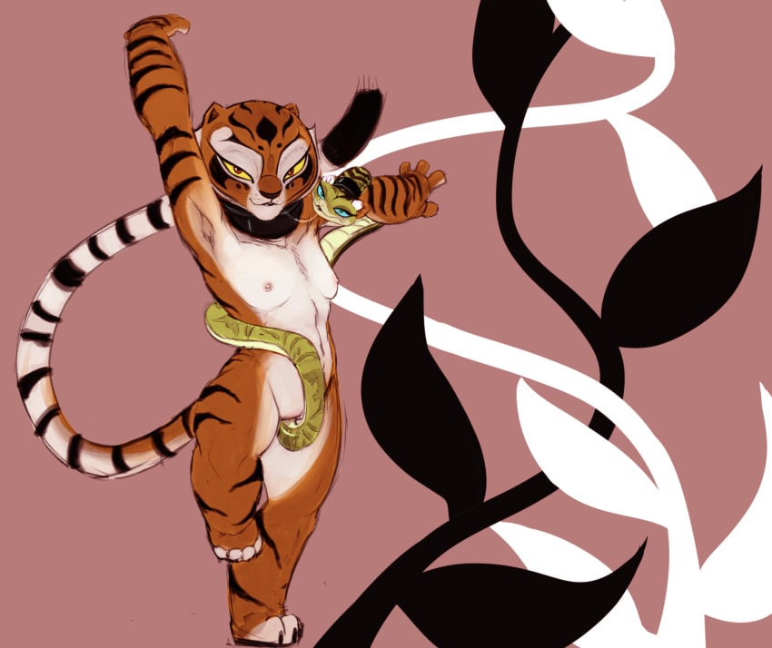 Master Tigress (Dreamworks) Rule 34 Image