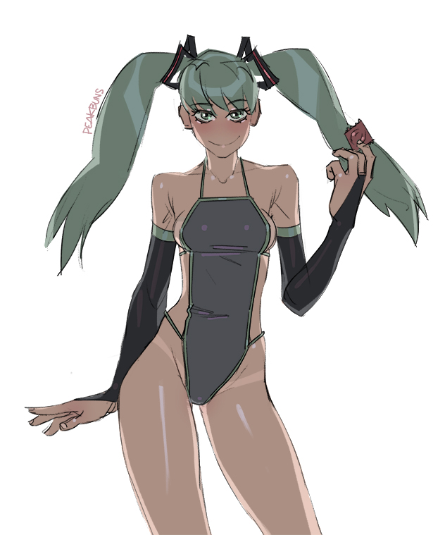 Hatsune Miku (Vocaloid) Rule 34 Image