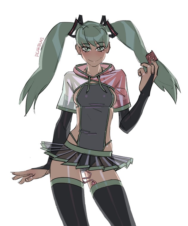 Hatsune Miku (Vocaloid) Rule 34 Image