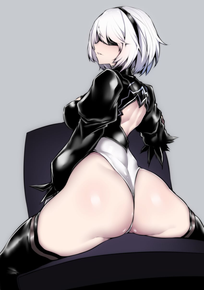 Yorha 2b (Nier) Rule 34 Image