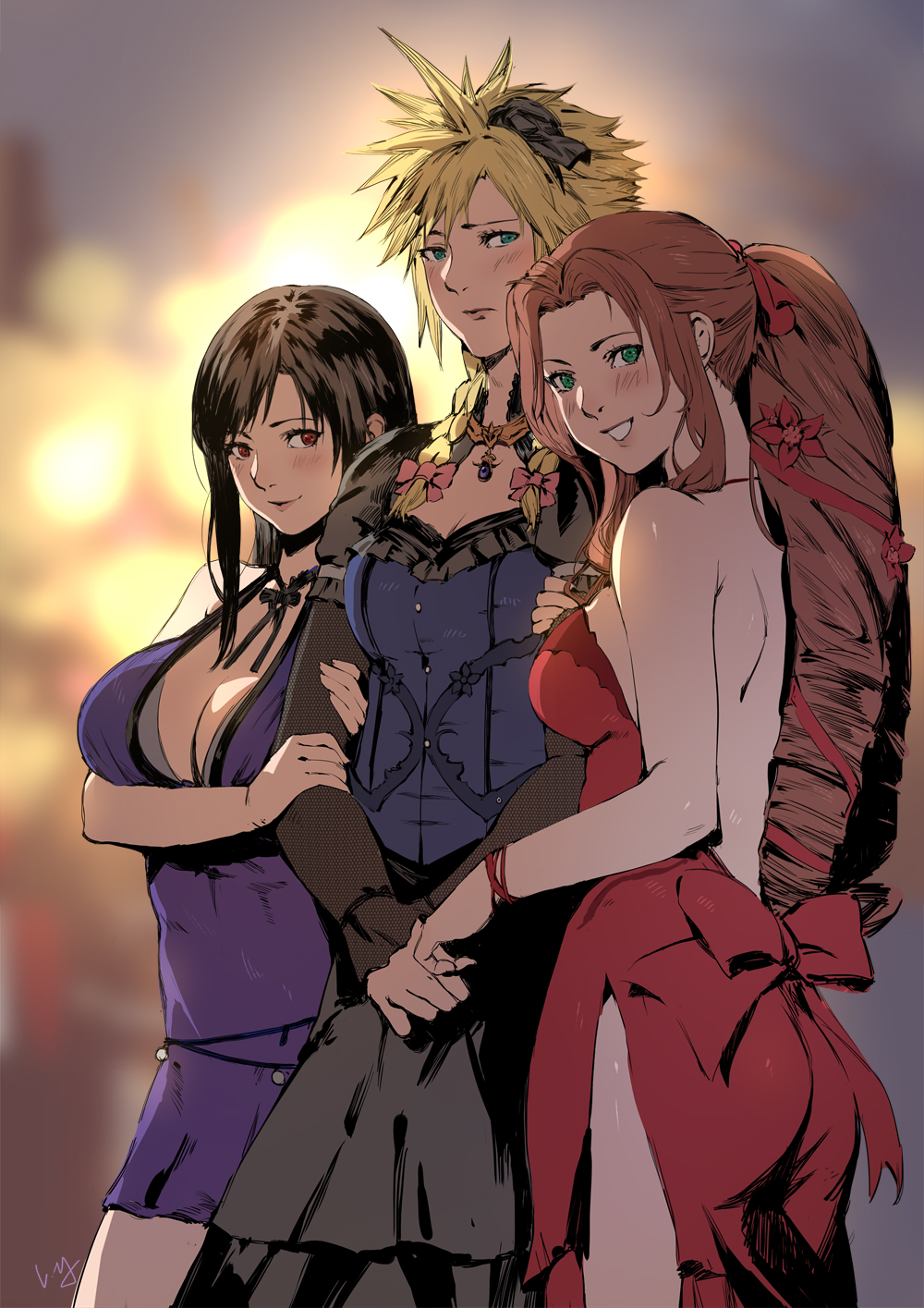 Aerith Gainsborough (Final Fantasy) Rule 34 Image