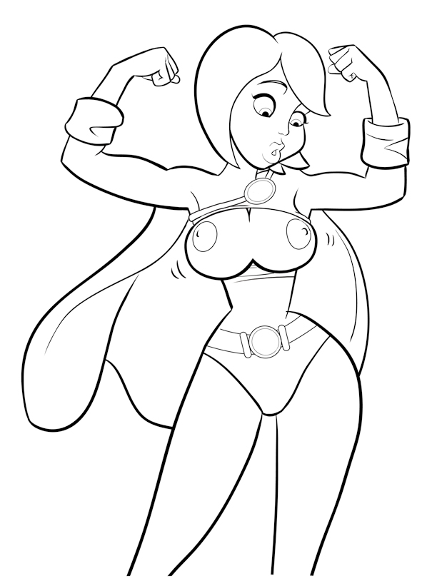 Power Girl (Dc) Rule 34 Image