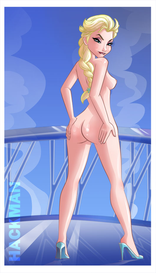 Elsa (Frozen) Rule 34 Image