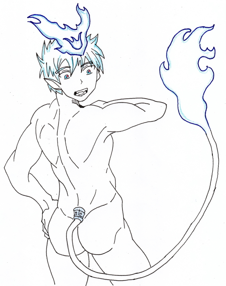 Okumura Rin (Ao No Exorcist) Rule 34 Image
