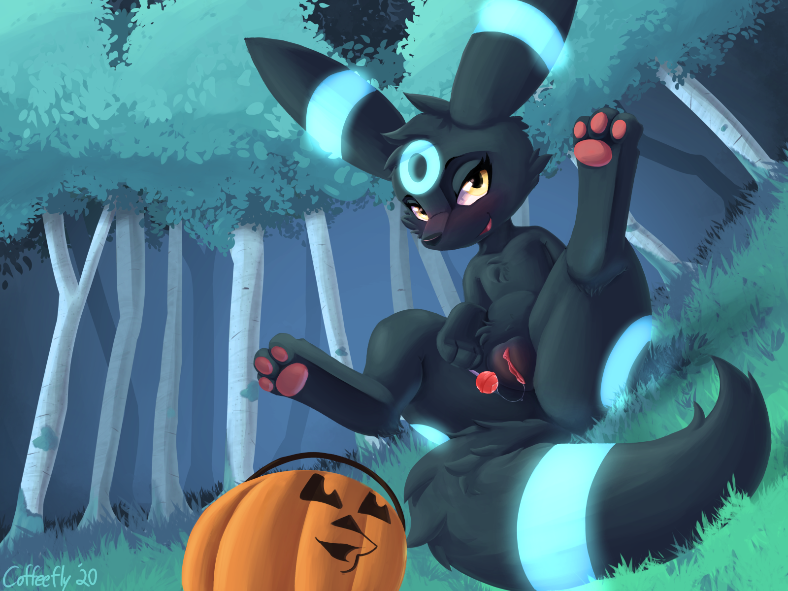 Eeveelution (Halloween) Rule 34 Image