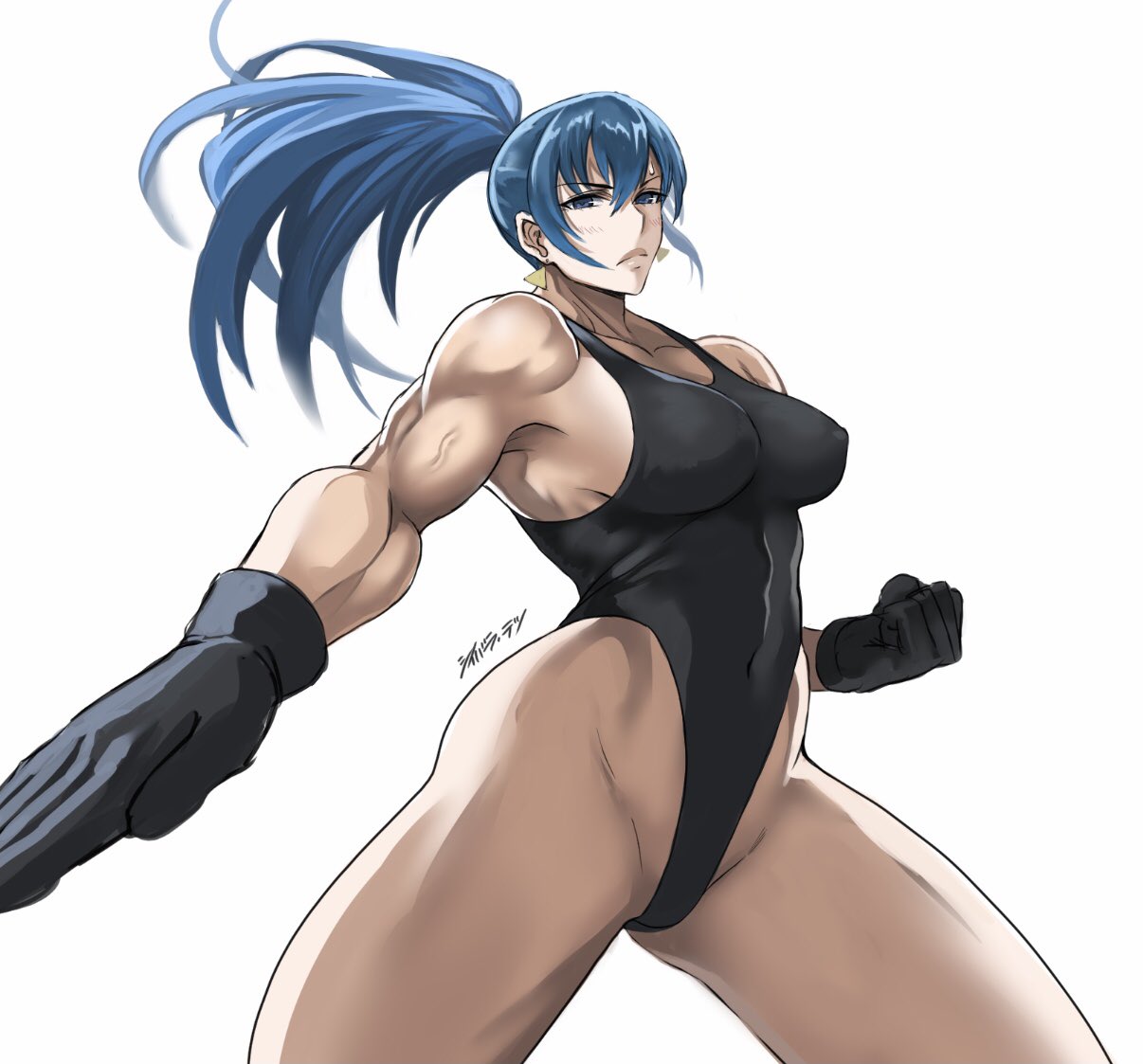 Leona Heidern (King Of Fighters) Rule 34 Image