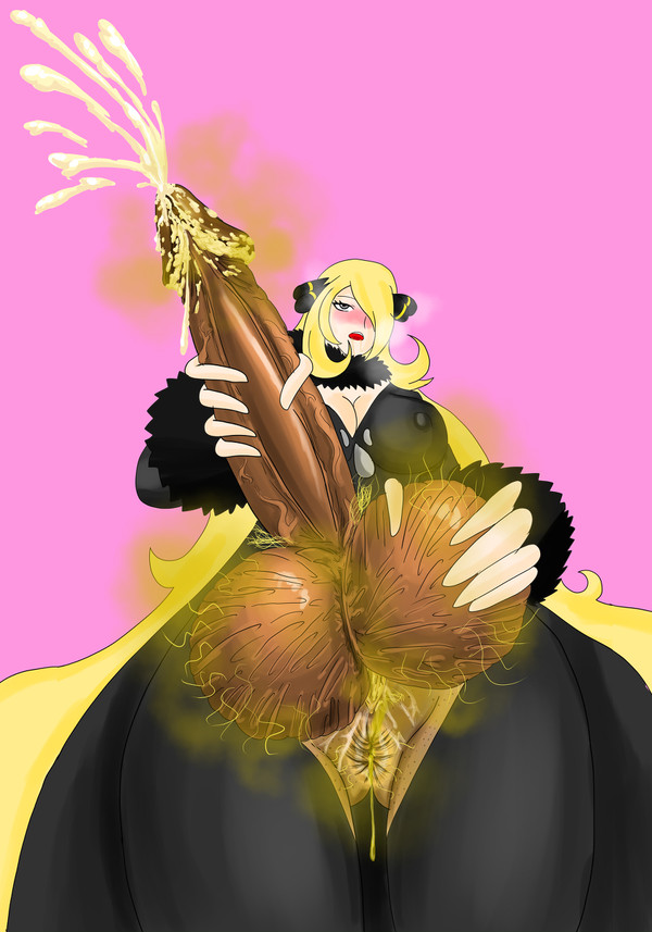 Cynthia (Pokemon) Rule 34 Image