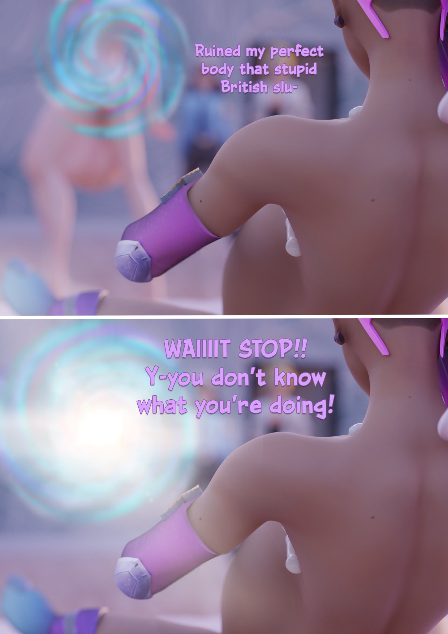 Angela Ziegler (Overwatch) Rule 34 Image