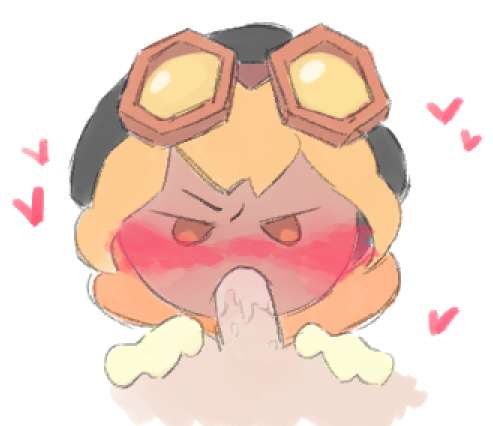 Amber Sugar Cookie (Cookie Run) Rule 34 Image