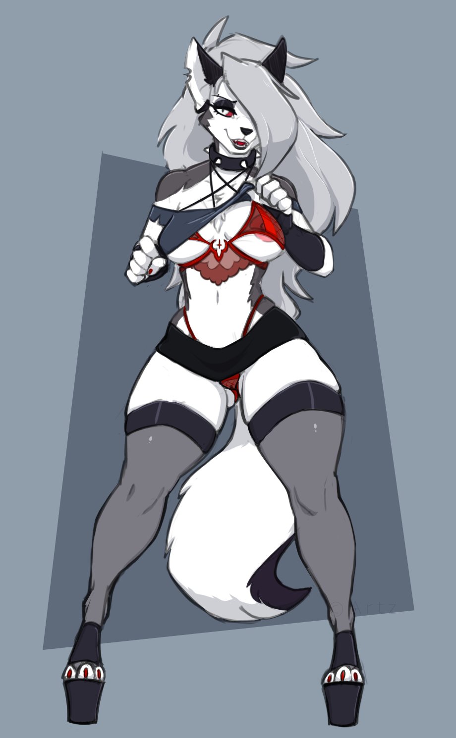 Loona (Helluva Boss) Rule 34 Image