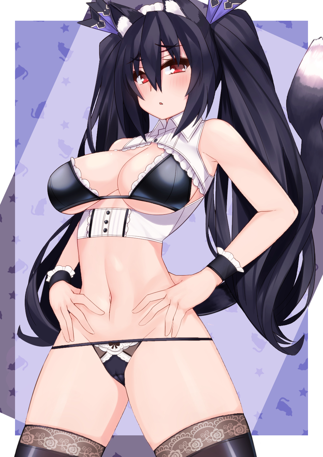 Noire (Neptunia (Series)) Rule 34 Image