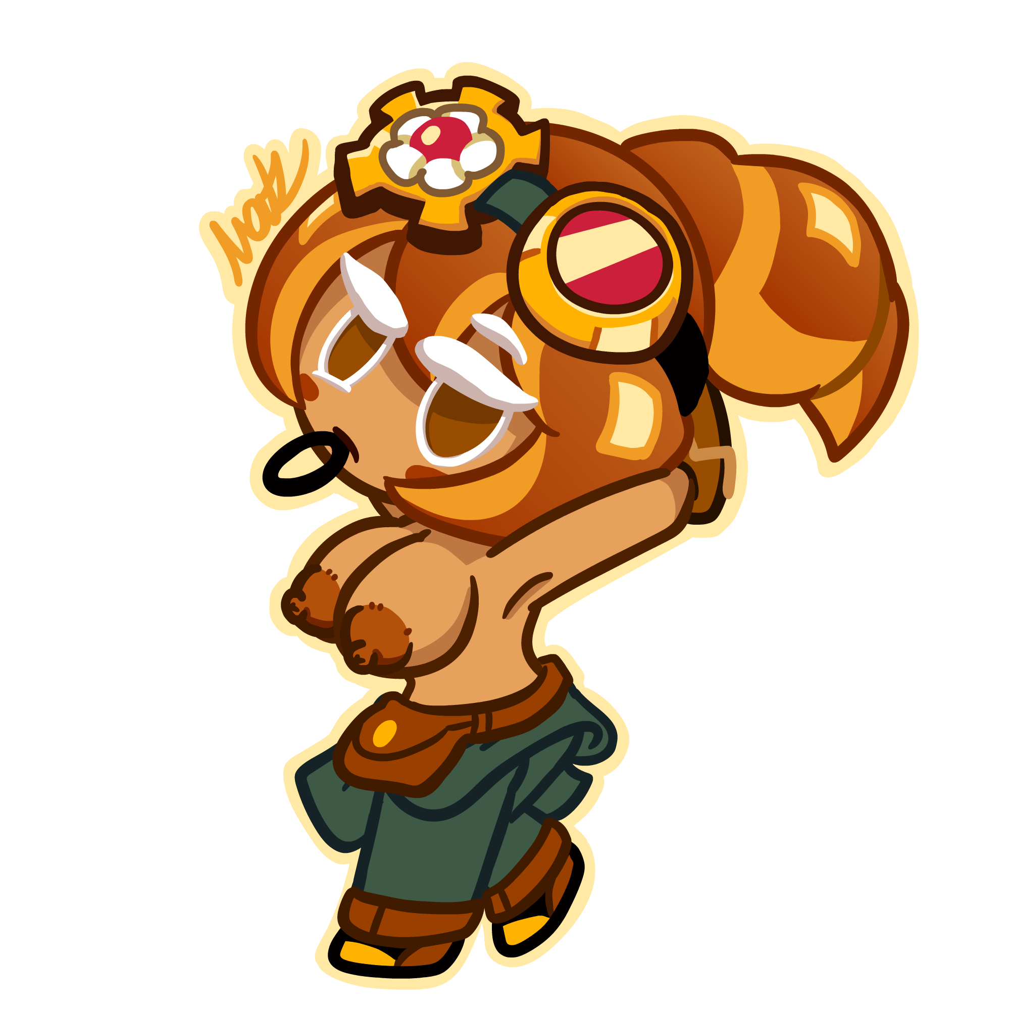 Croissant Cookie (Cookie Run) Rule 34 Image