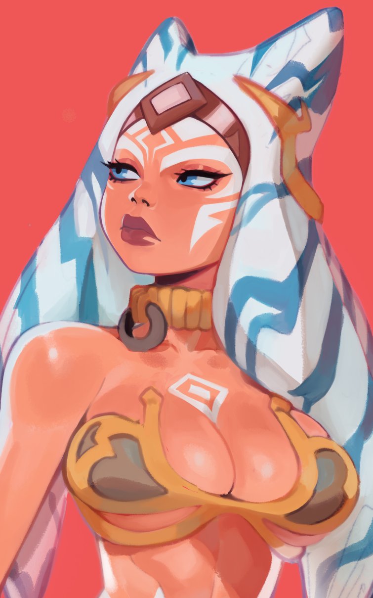 Ahsoka Tano (Star Wars) Rule 34 Image