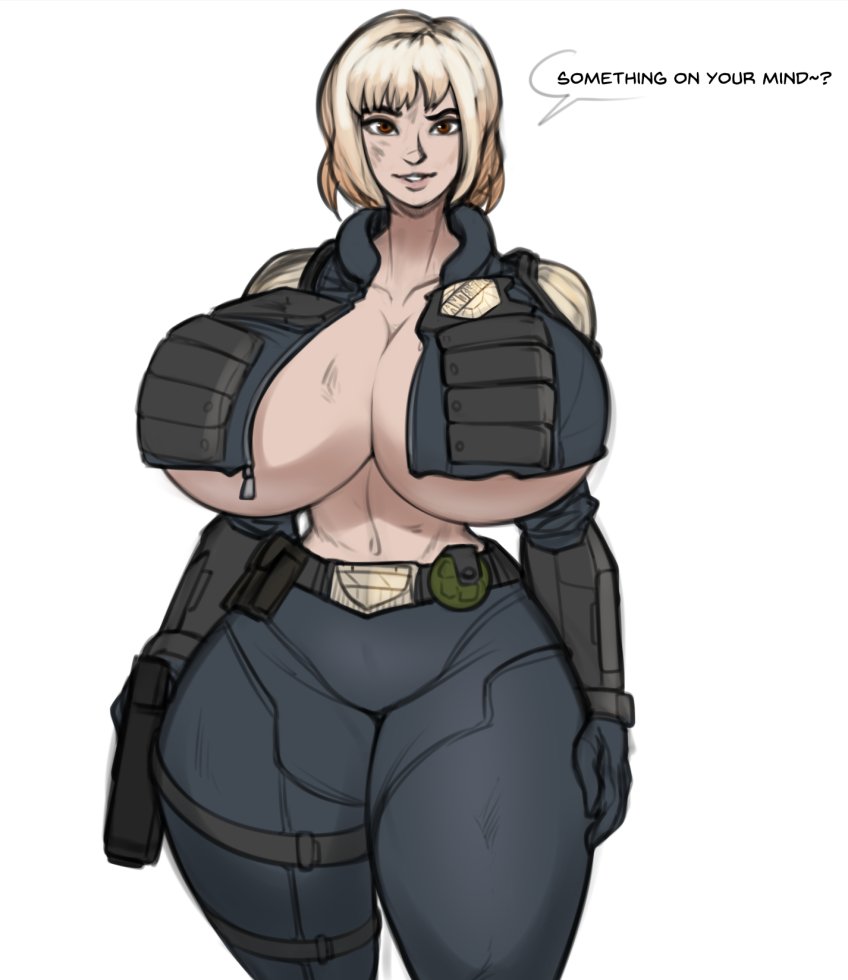 Cassandra Anderson (Judge Dredd (Franchise)) Rule 34 Image