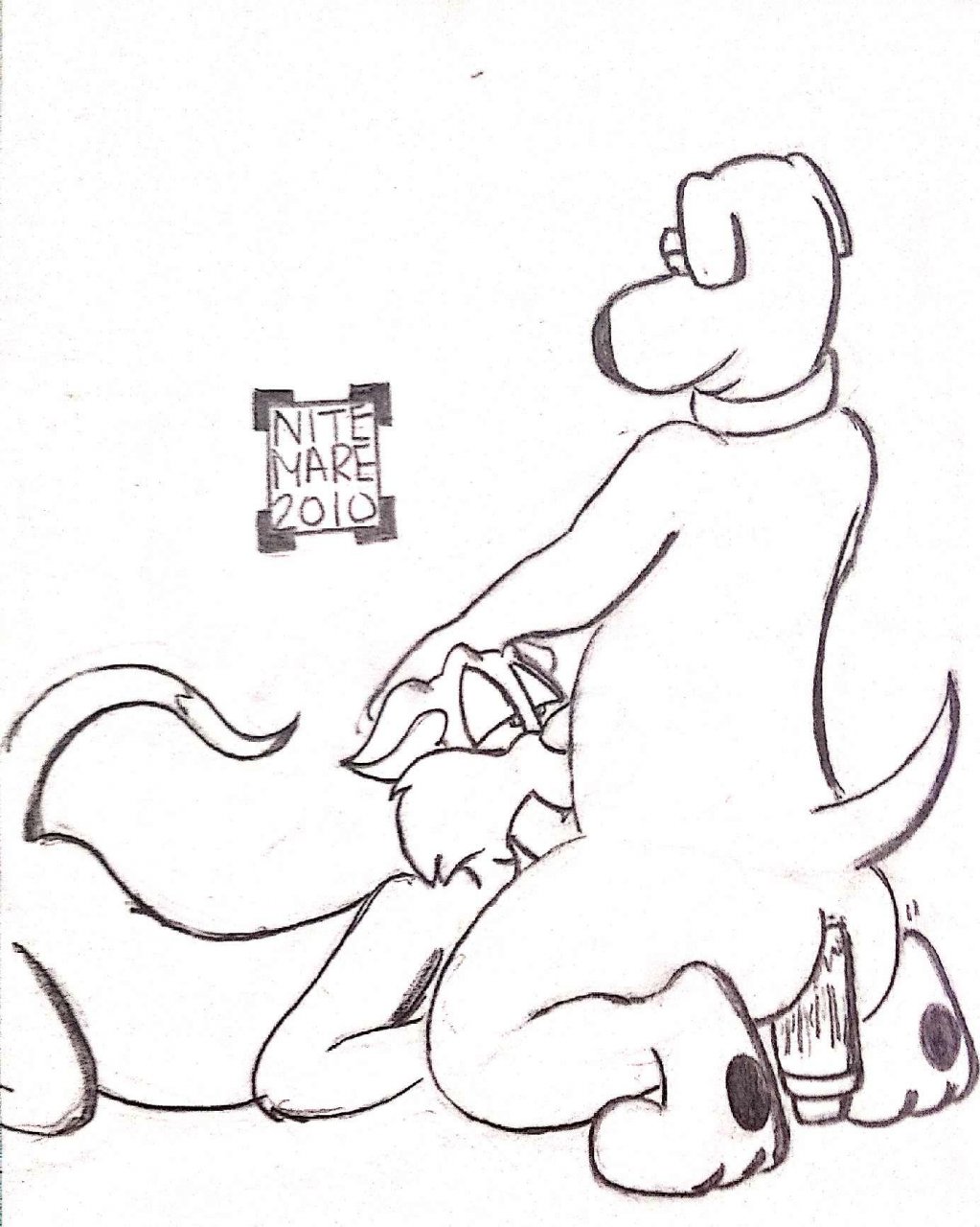 Brian Griffin (Family Guy) Rule 34 Image