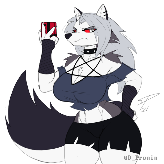 Loona (Helluva Boss) Rule 34 Image