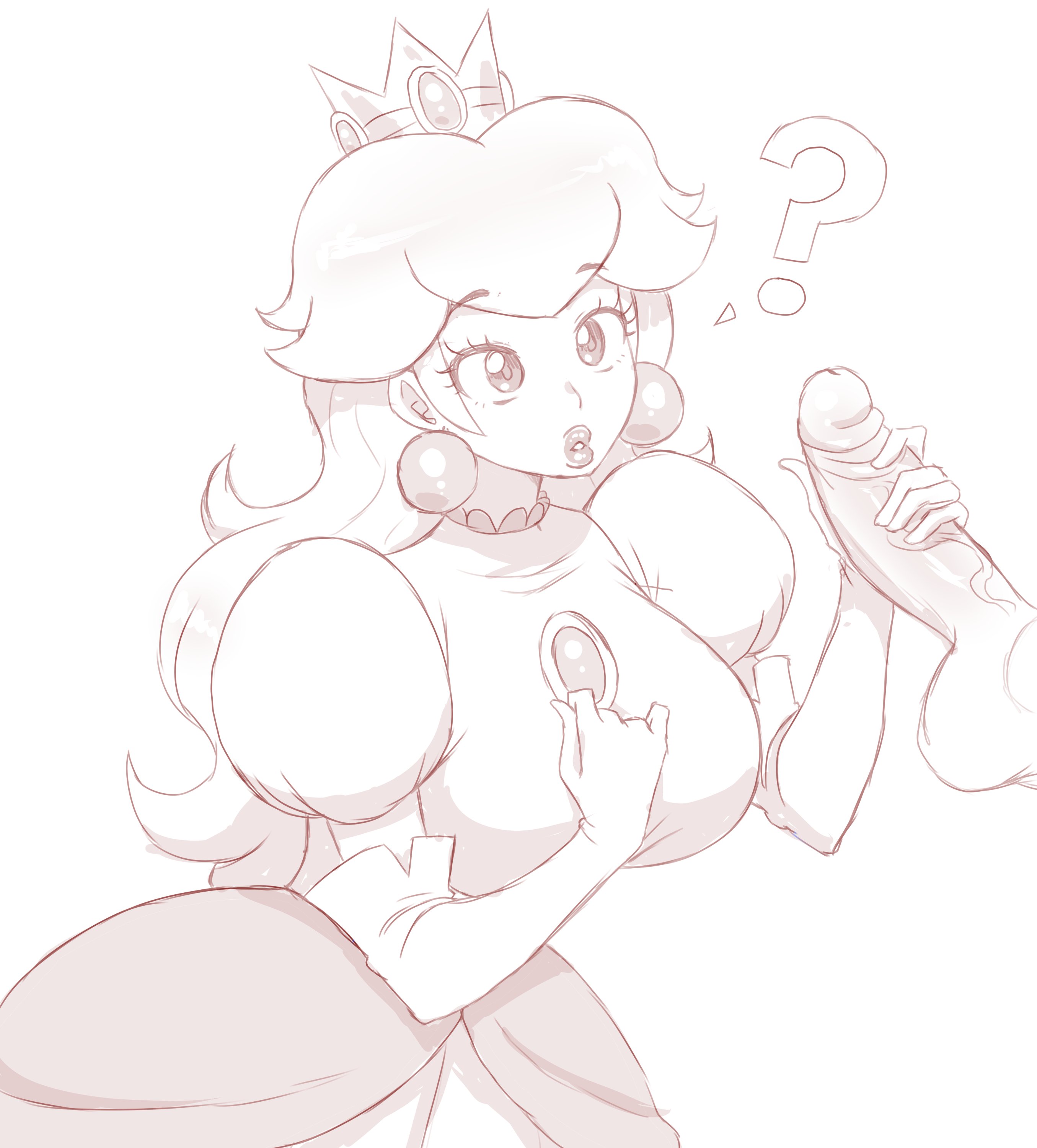 Princess Peach (Mario (Series)) Rule 34 Image