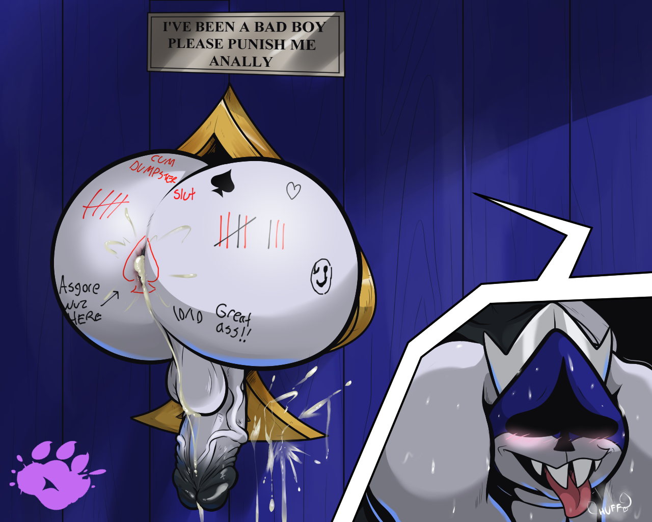 King Spade (Deltarune) Rule 34 Image
