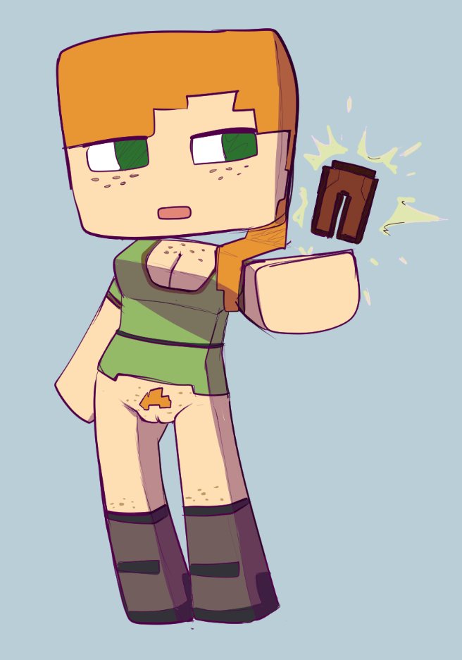 Alex (Minecraft) Rule 34 Image