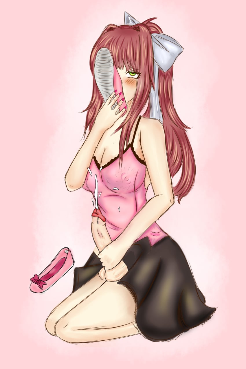 Monika (Doki Doki Literature Club) Rule 34 Image