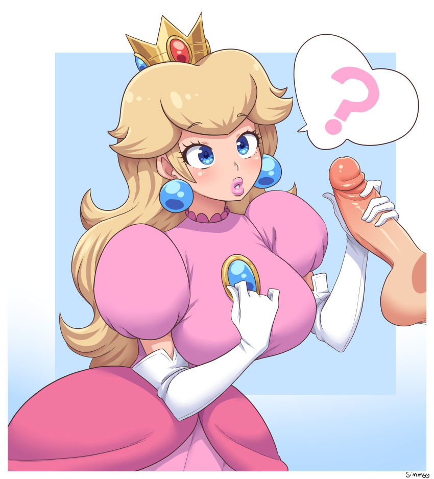 Princess Peach (Mario (Series)) Rule 34 Image