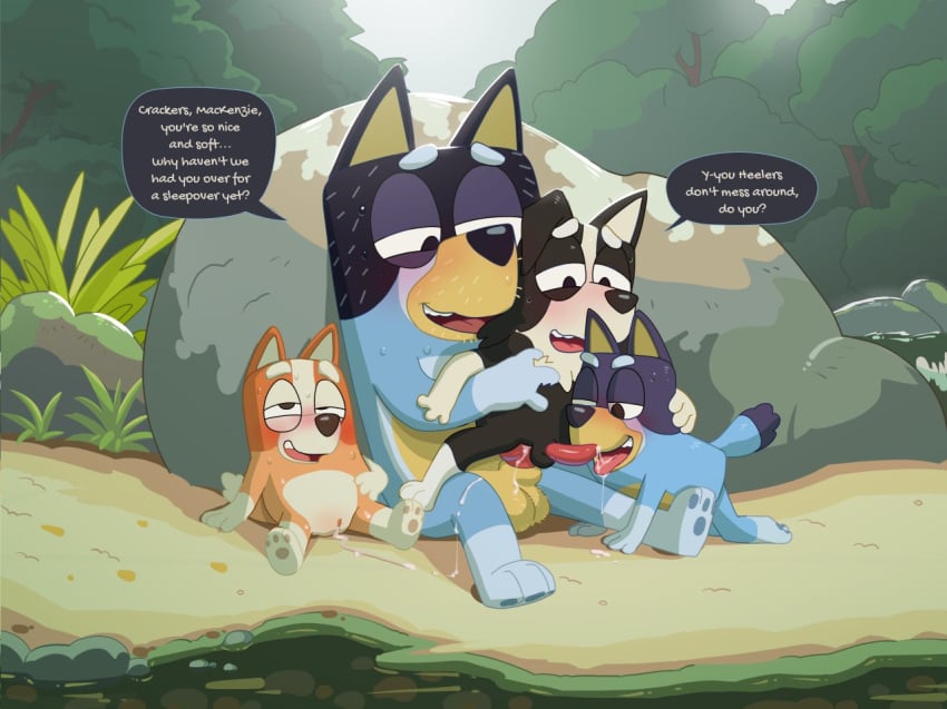 Bandit Heeler (Bluey (Series)) Rule 34 Image