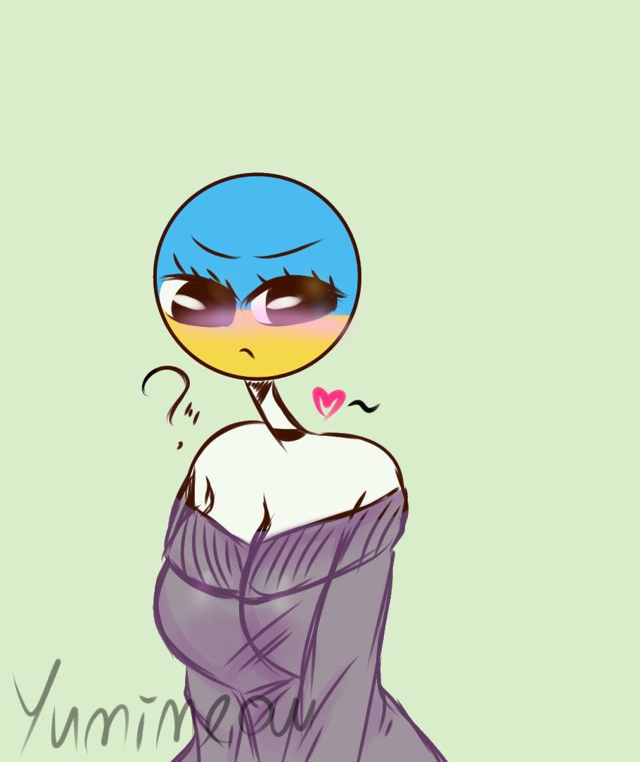 Ukraine (Countryhumans) Rule 34 Image