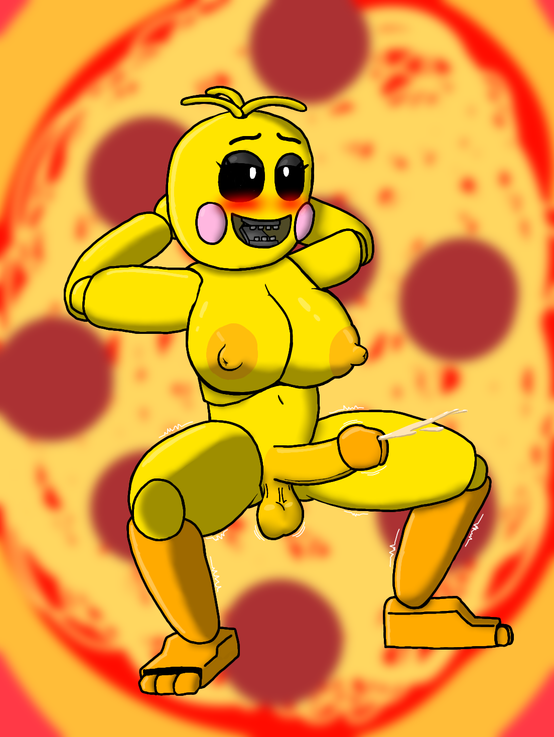 Toy Chica (Fnaf) Rule 34 Image