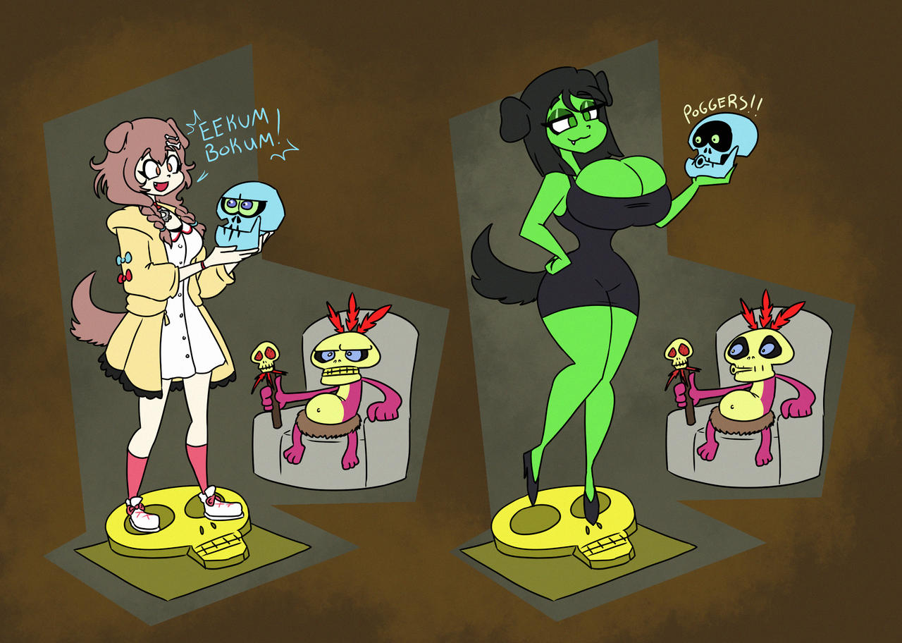 Game Over Gruntilda (2manysnacks (Copyright)) Rule 34 Image