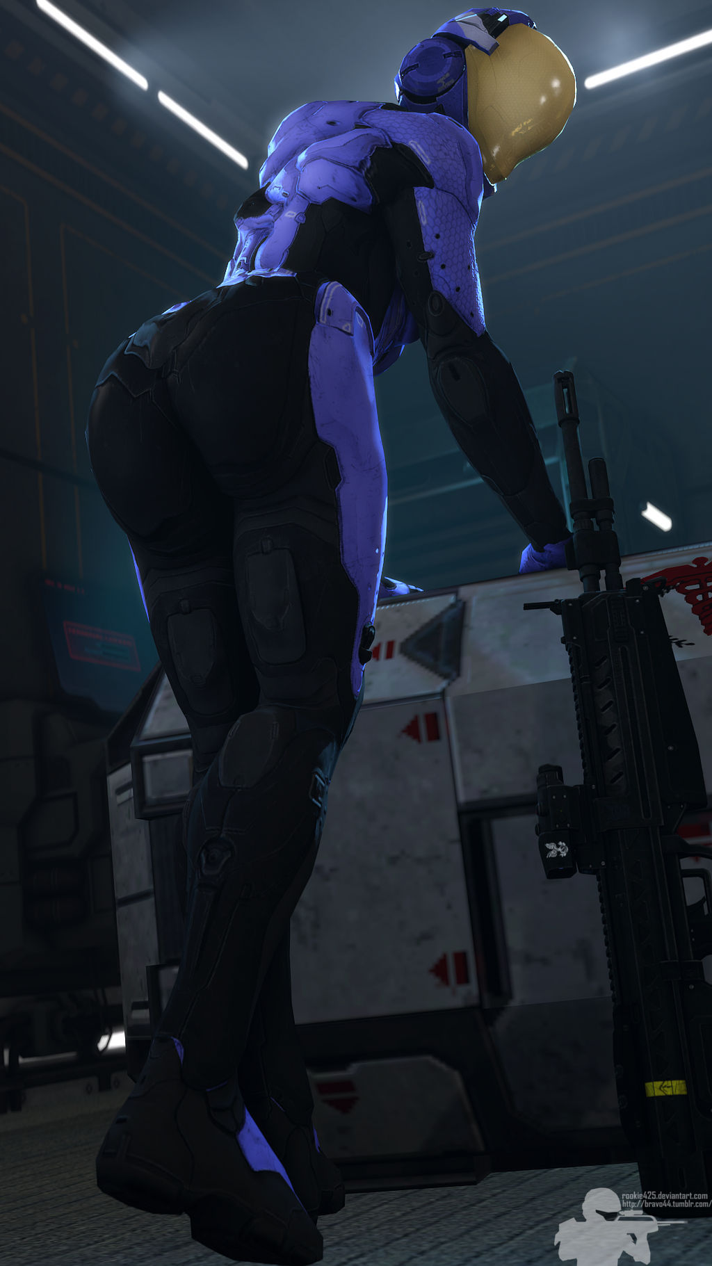 Spartan (Halo) Rule 34 Image