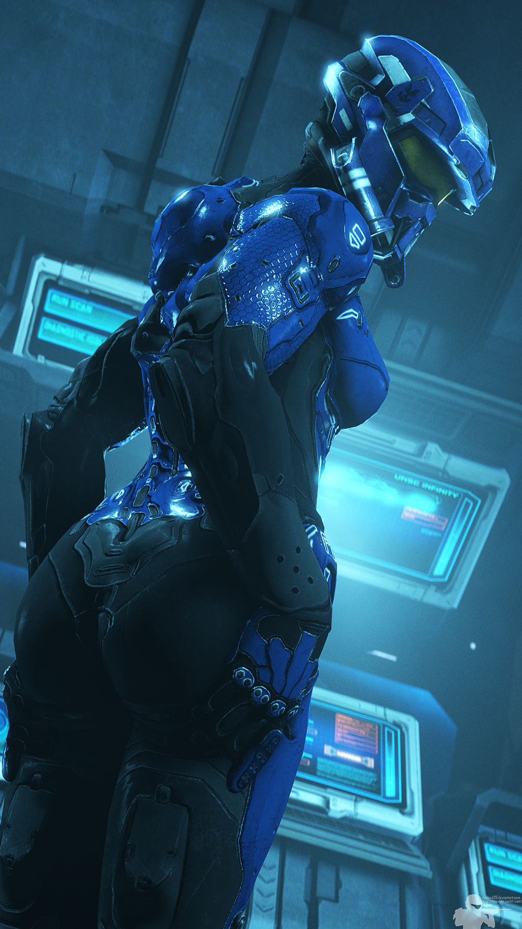 Spartan (Halo) Rule 34 Image