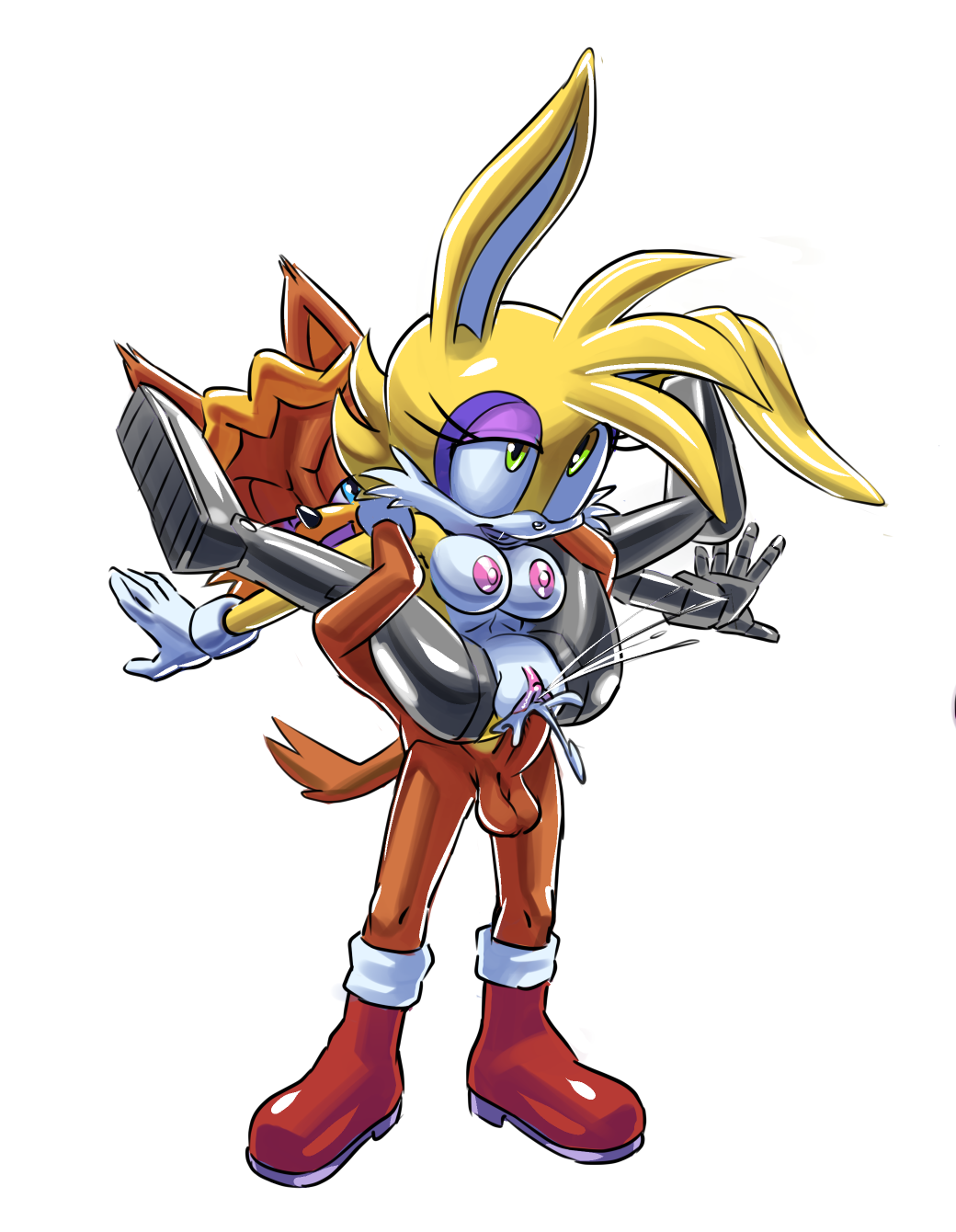 Bunnie Rabbot (Antoine D'Coolette) Rule 34 Image