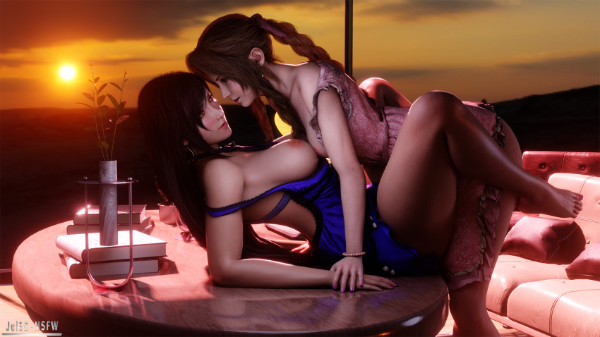 Aerith Gainsborough (Final Fantasy) Rule 34 Image
