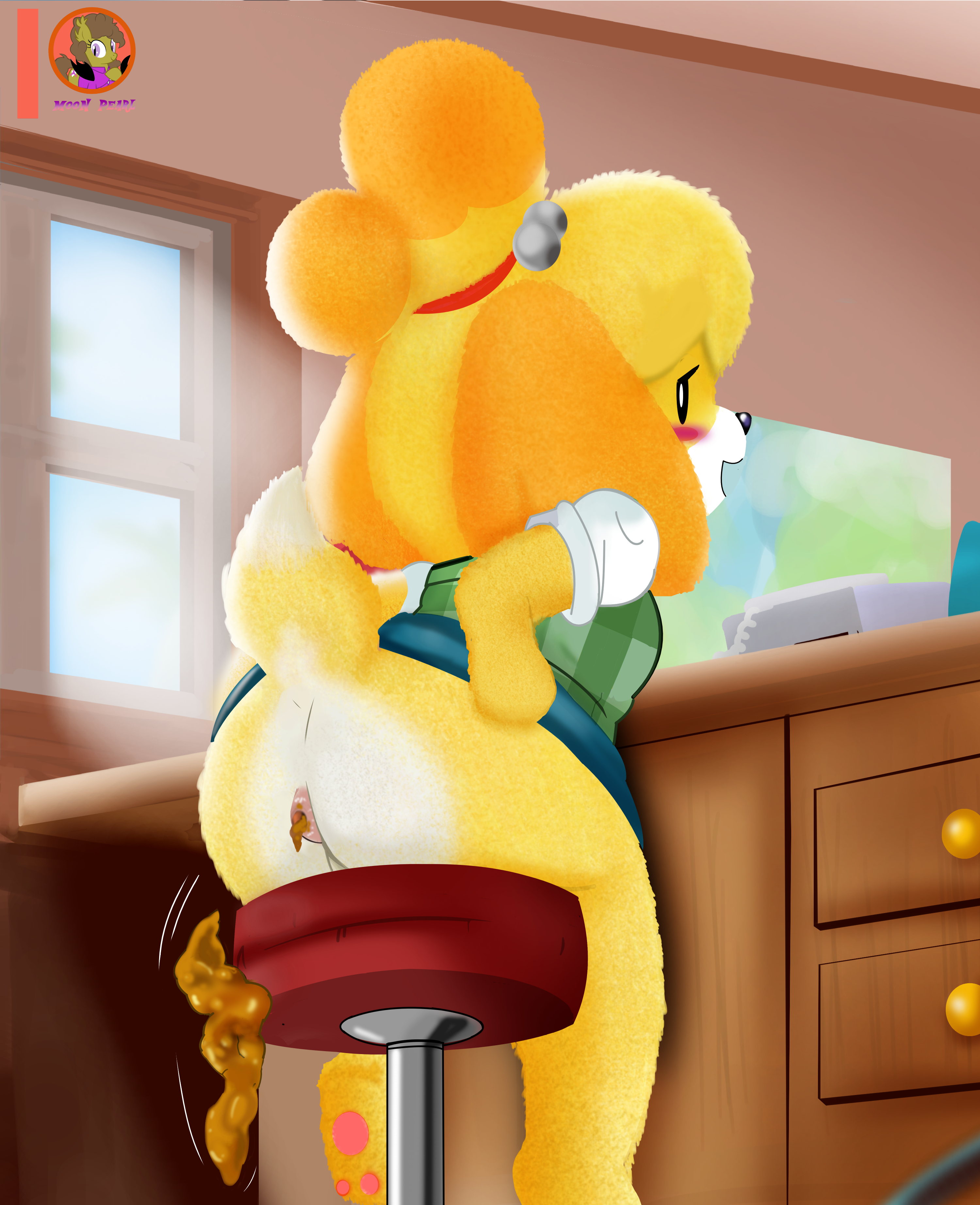 Isabelle (Animal Crossing) Rule 34 Image
