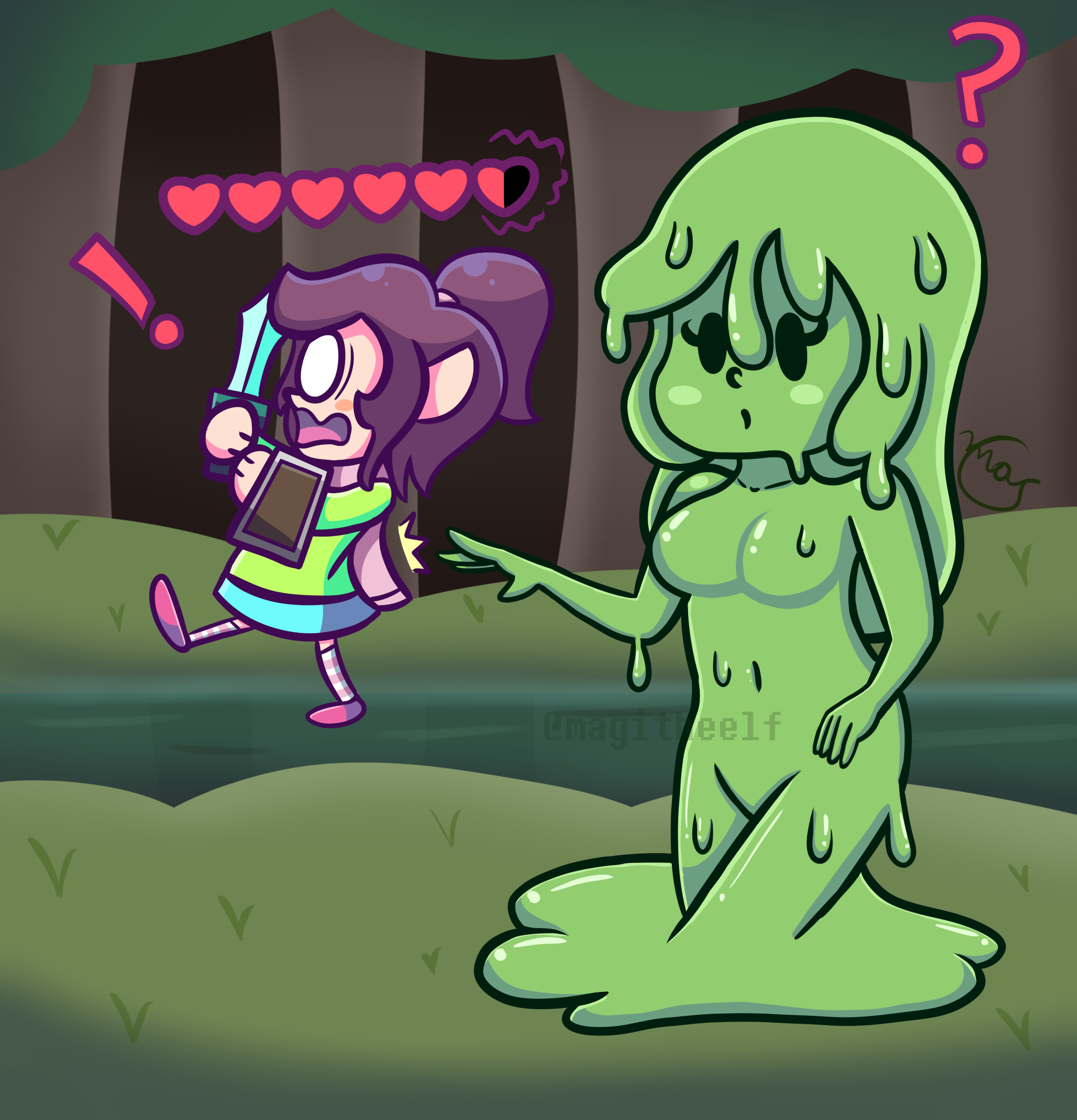 Slime (Minecraft) Rule 34 Image