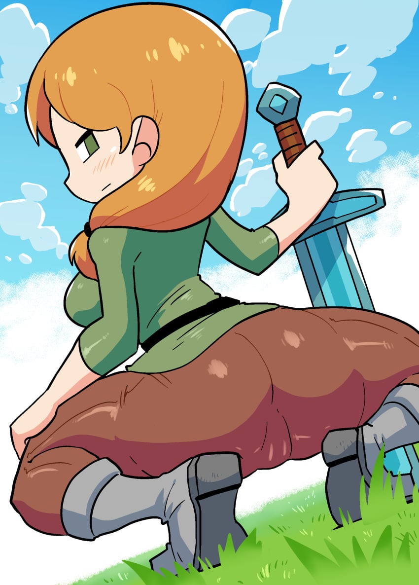 Alex (Minecraft) Rule 34 Image